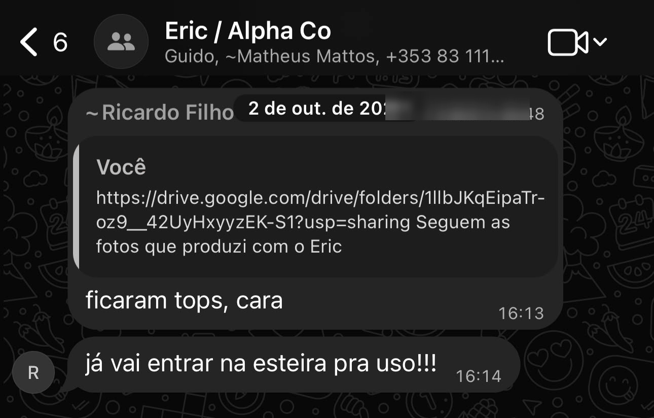 Feedback de ALPHA CO